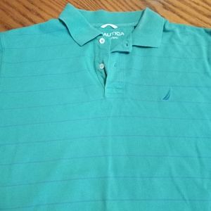 Nautica short sleeve Polo shirt, Size L